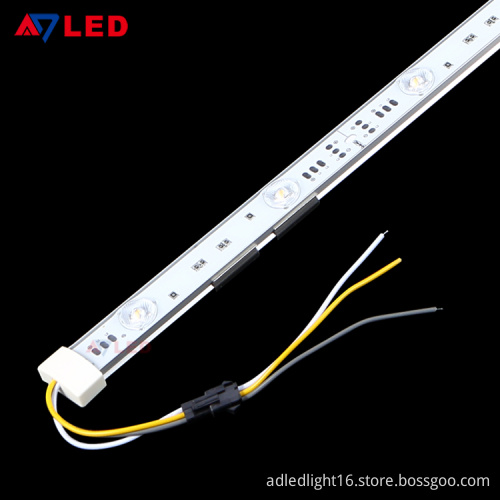 Adled Light 24v 3020 smd CCT backlit led strip 160 degree lens diffuser led light bar